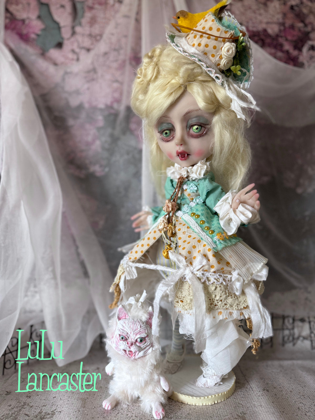 Sansabella the Vampire Original LuLu Lancaster Art Doll