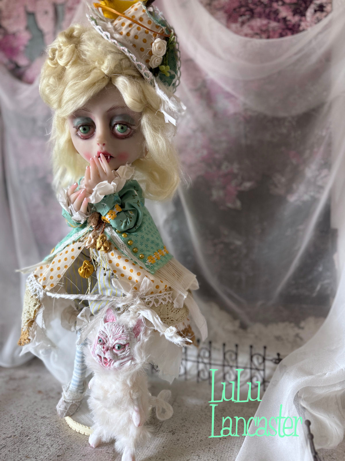 Sansabella the Vampire Original LuLu Lancaster Art Doll