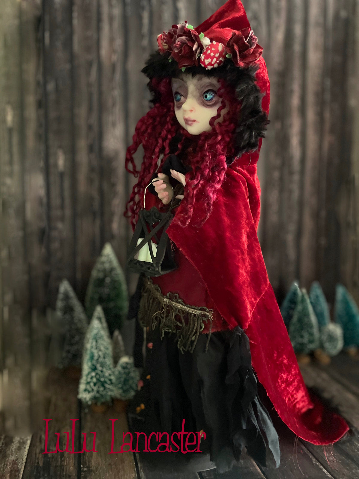Silent Night Winter Witch LuLu's Holiday Original LuLu Lancaster Art Doll