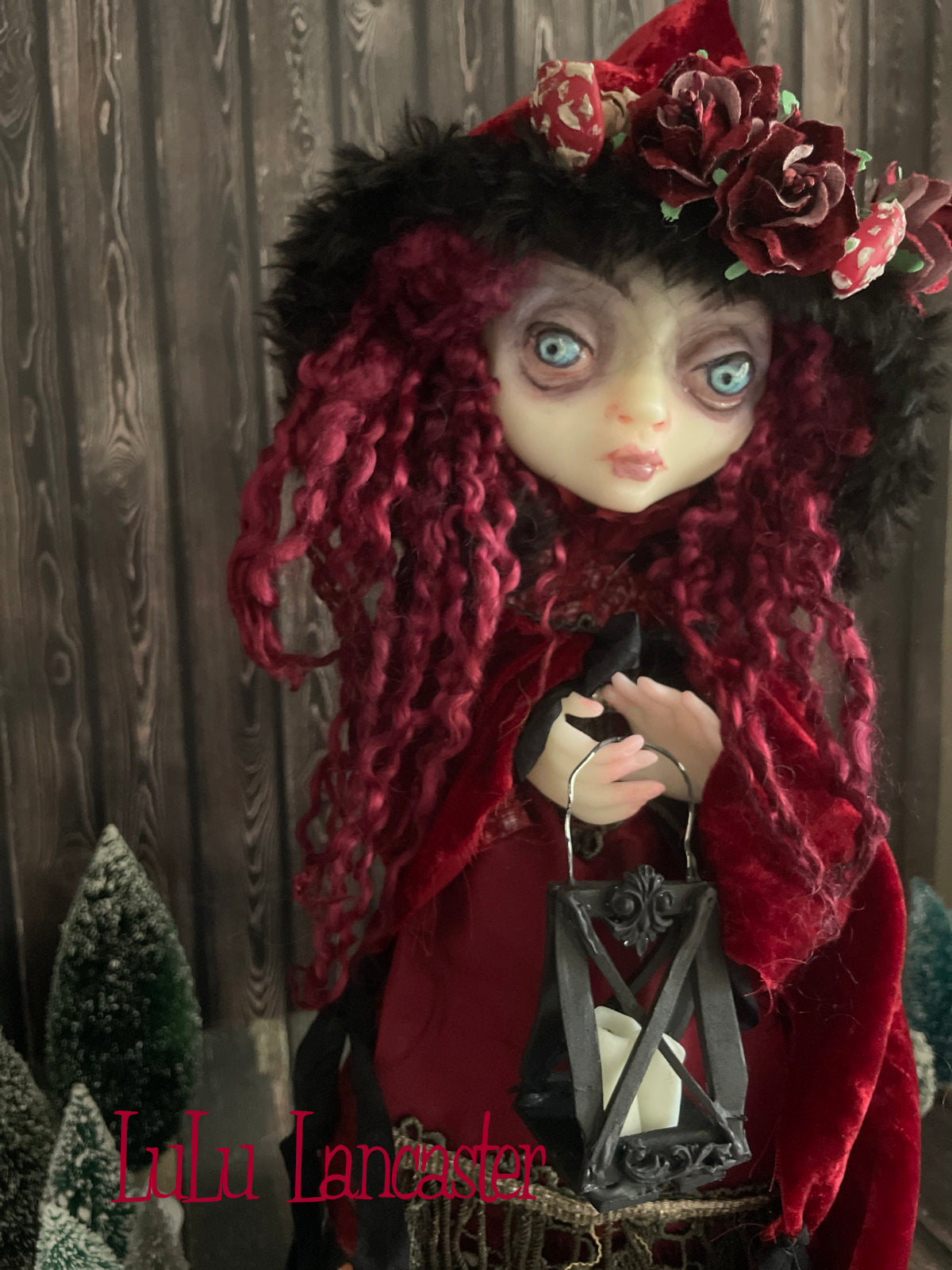Silent Night Winter Witch LuLu's Holiday Original LuLu Lancaster Art Doll