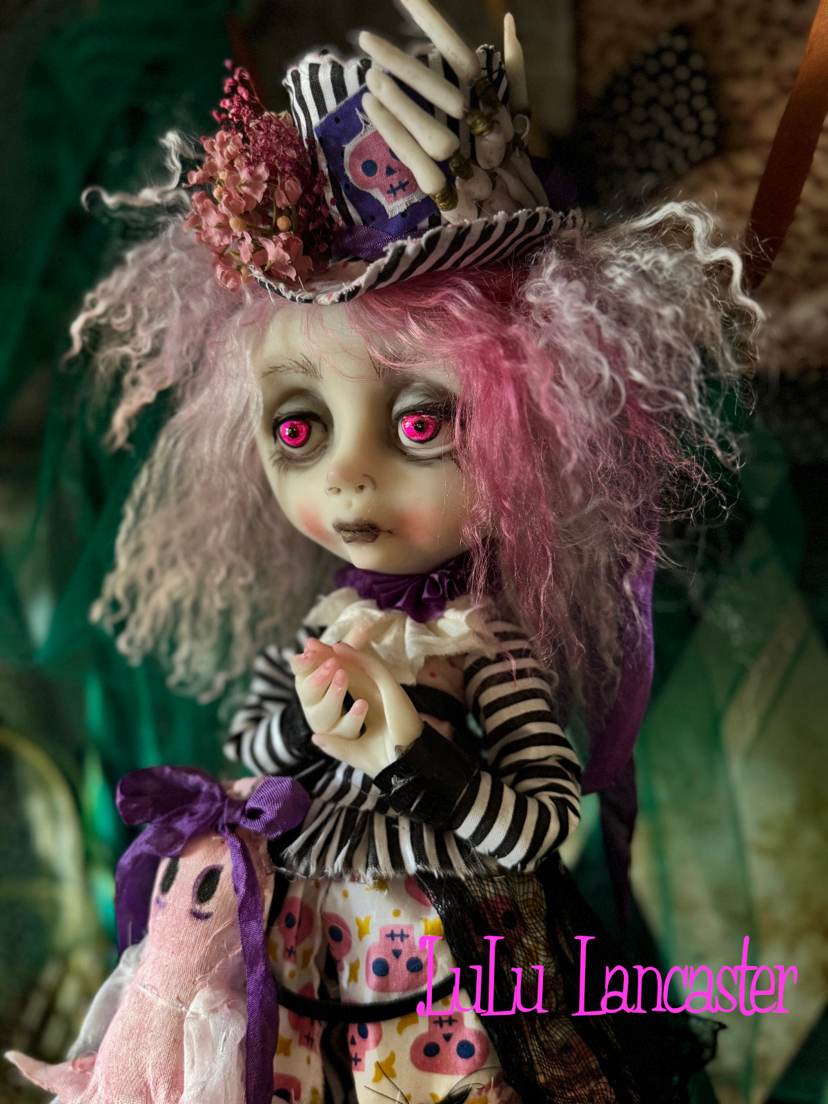 Spooky Suki Goth Halloween ~Original LuLu Lancaster Art Doll