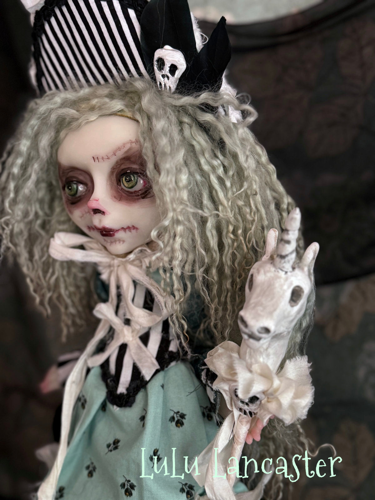 Stella Stitches Halloween Original LuLu Lancaster Art Dolls