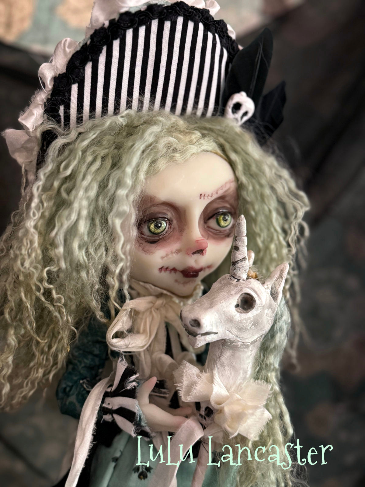 Stella Stitches Halloween Original LuLu Lancaster Art Dolls