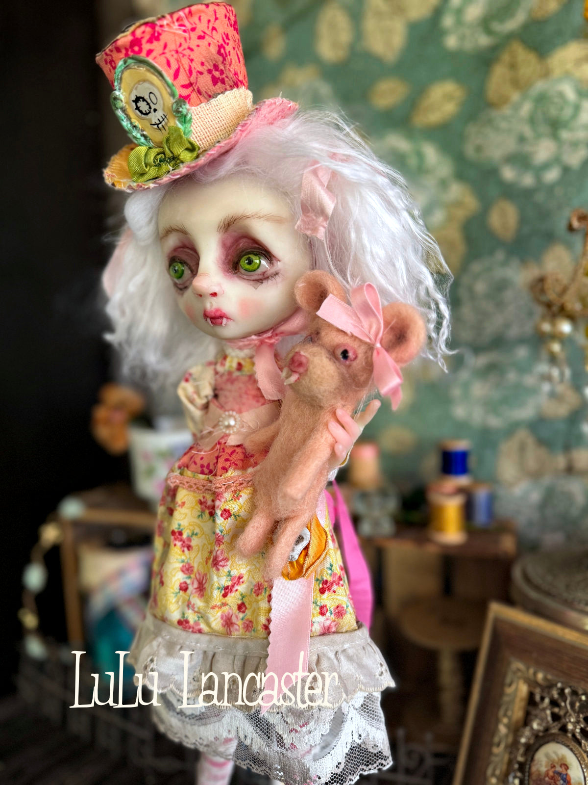 Tatti spring Vampire Goth Original LuLu Lancaster Art Doll