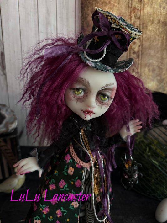 Vanda the Vampire Original LuLu Lancaster Art Doll