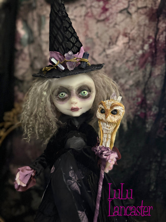 Veythra the Witch Halloween ~Original LuLu Lancaster Art Doll