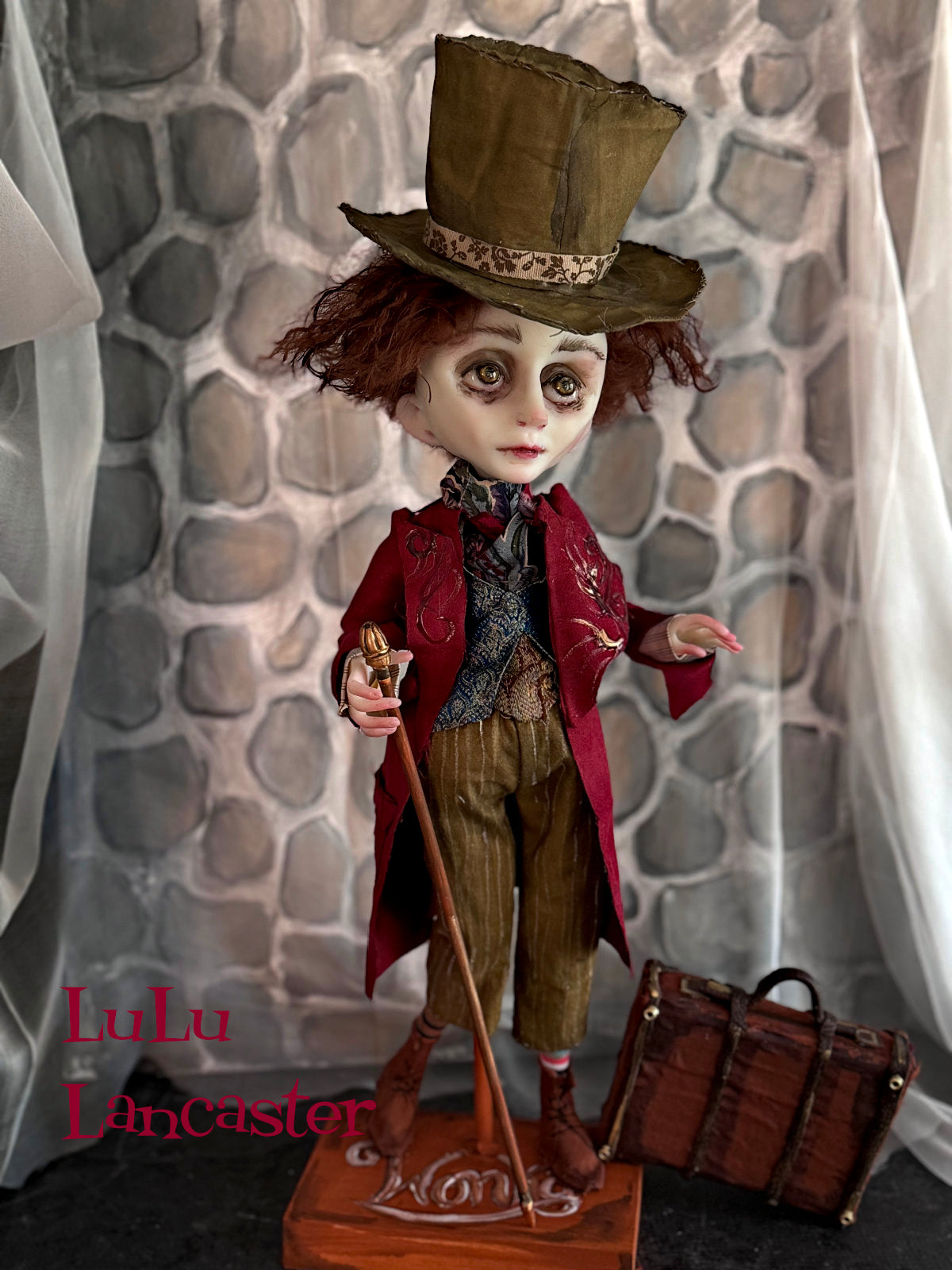 Willy Wonka Original LuLu Lancaster Art Doll