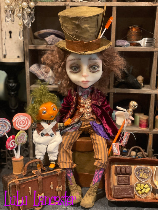 Traveling Willy Wonka Original LuLu Lancaster Art Doll