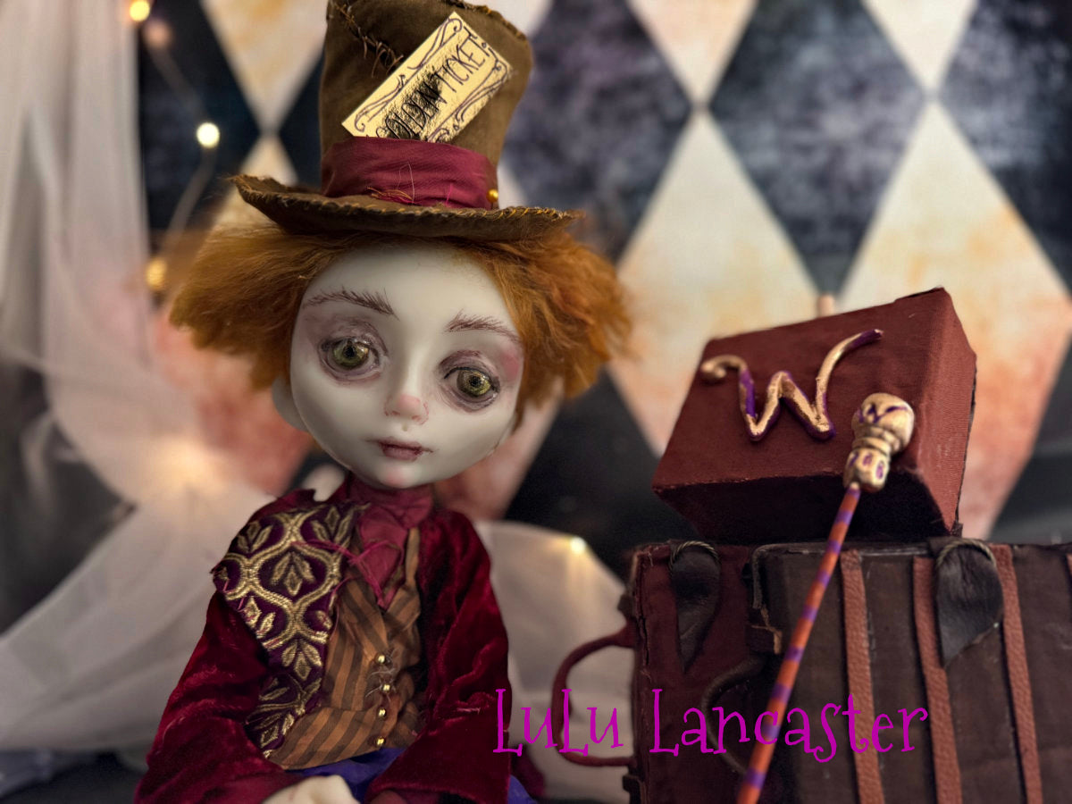 Willy Wonka Traveler Original LuLu Lancaster Art Doll