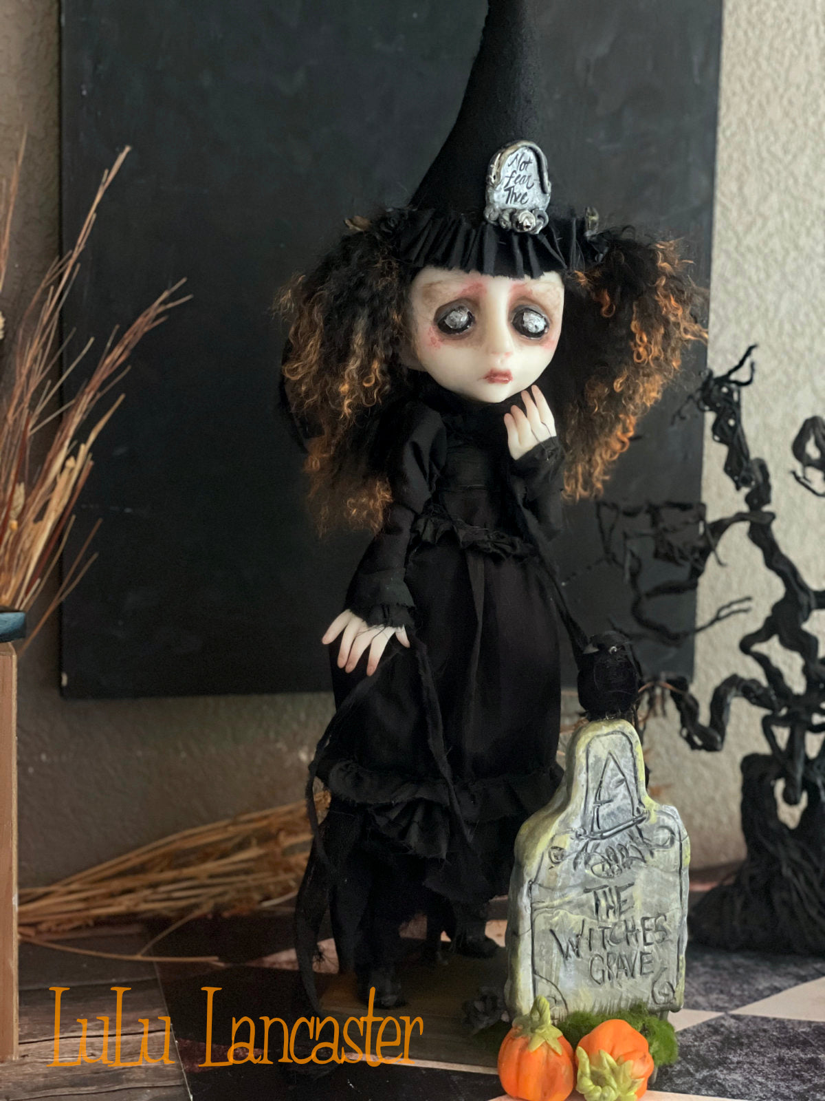 The Witches Grave Ghost Original LuLu Lancaster Halloween Art Doll