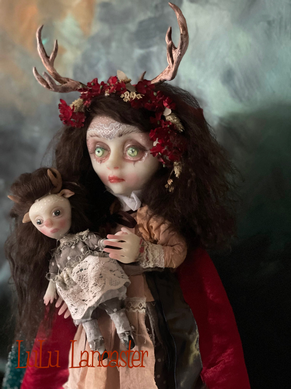 Dariel the Deer Original LuLu Lancaster Art Doll