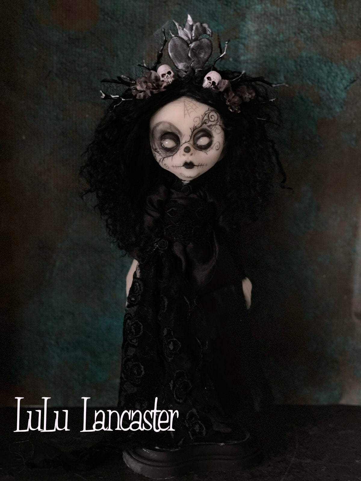 Aitana Muerta Valloween Original LuLu Lancaster Art Doll