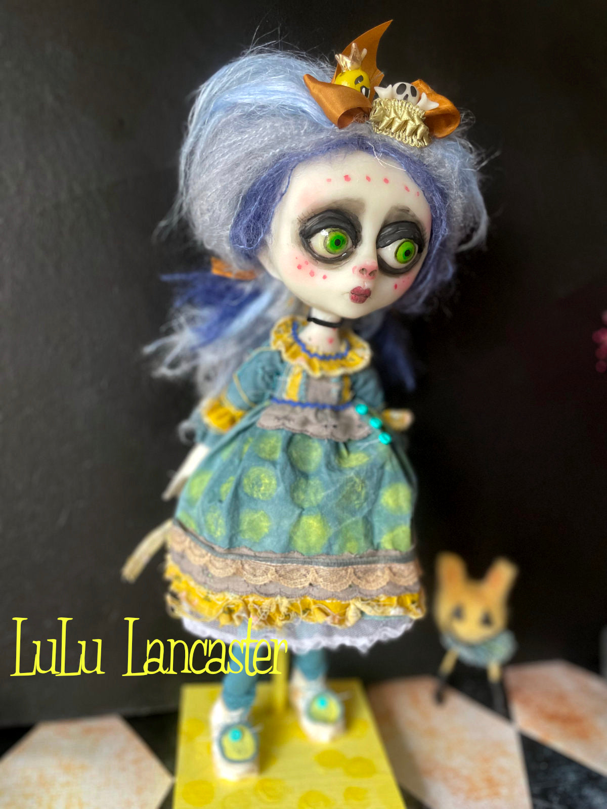 Chantae Goth Girl Original LuLu Lancaster Art Doll