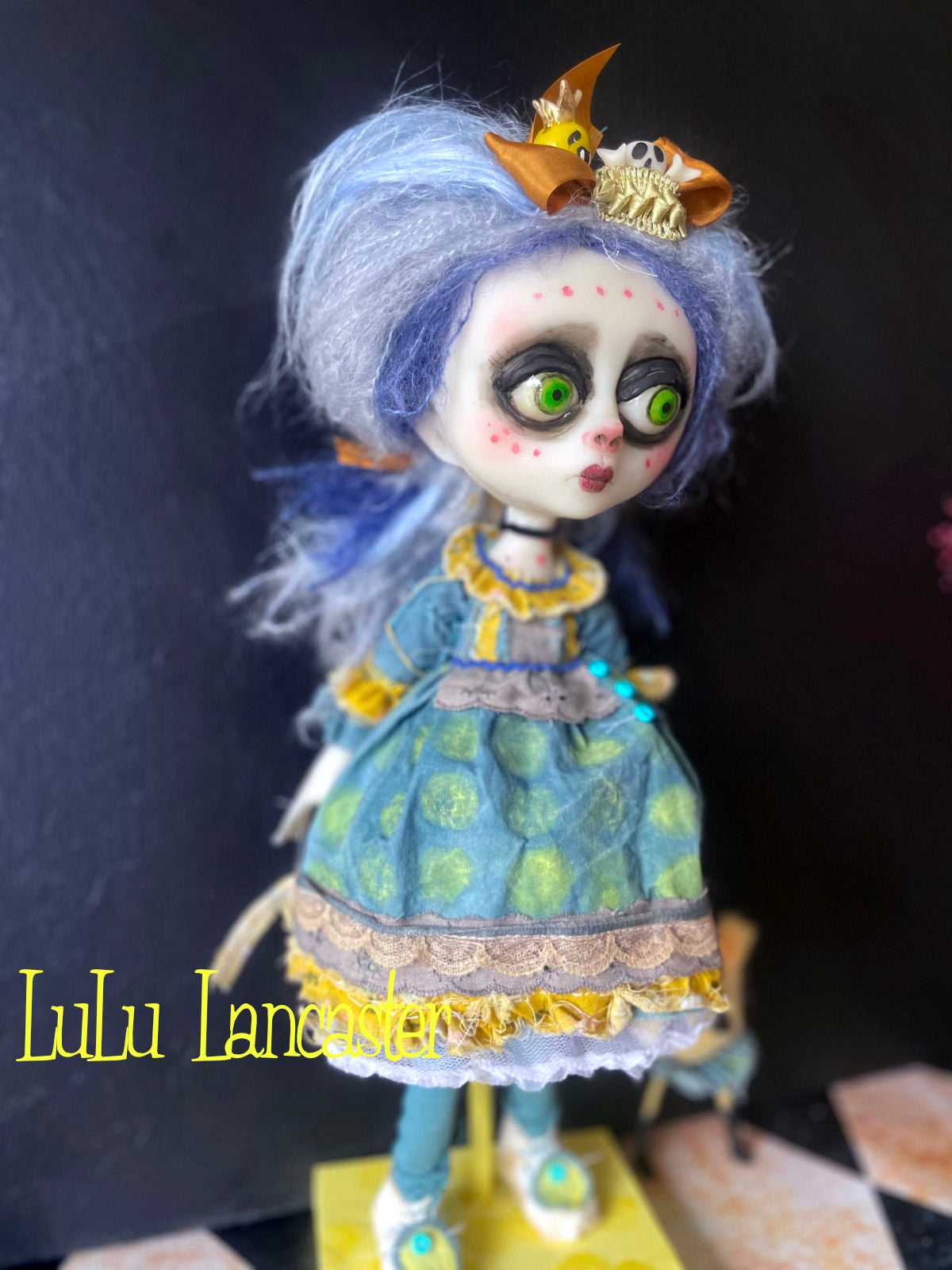 Chantae Goth Girl Original LuLu Lancaster Art Doll