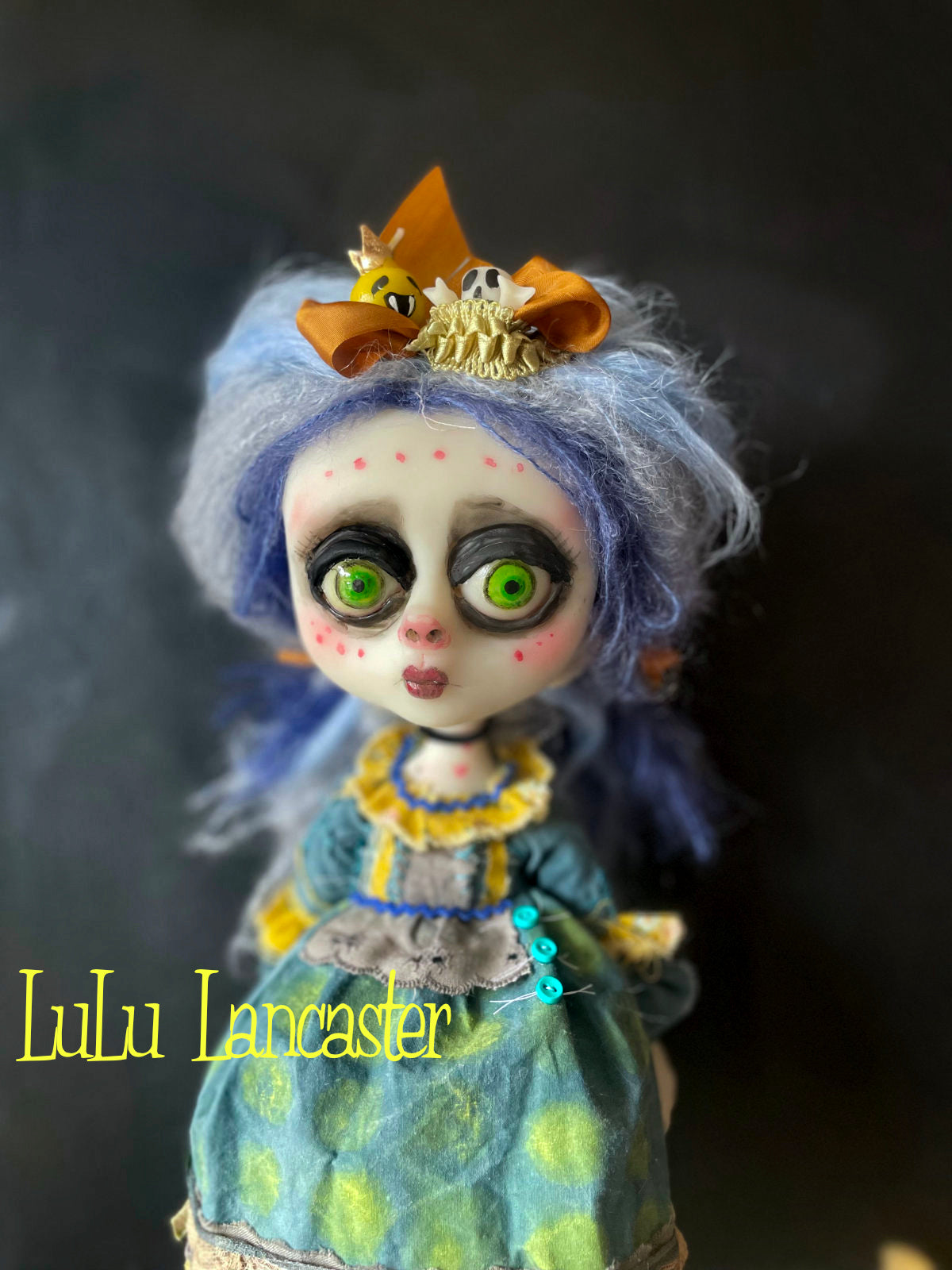 Chantae Goth Girl Original LuLu Lancaster Art Doll