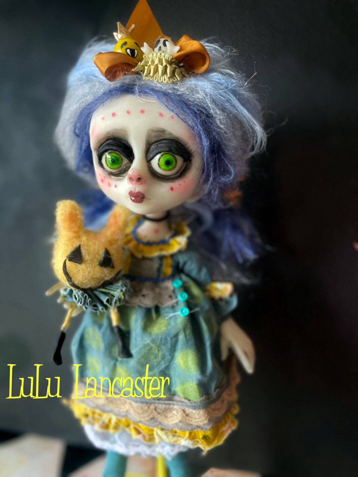 Chantae Goth Girl Original LuLu Lancaster Art Doll