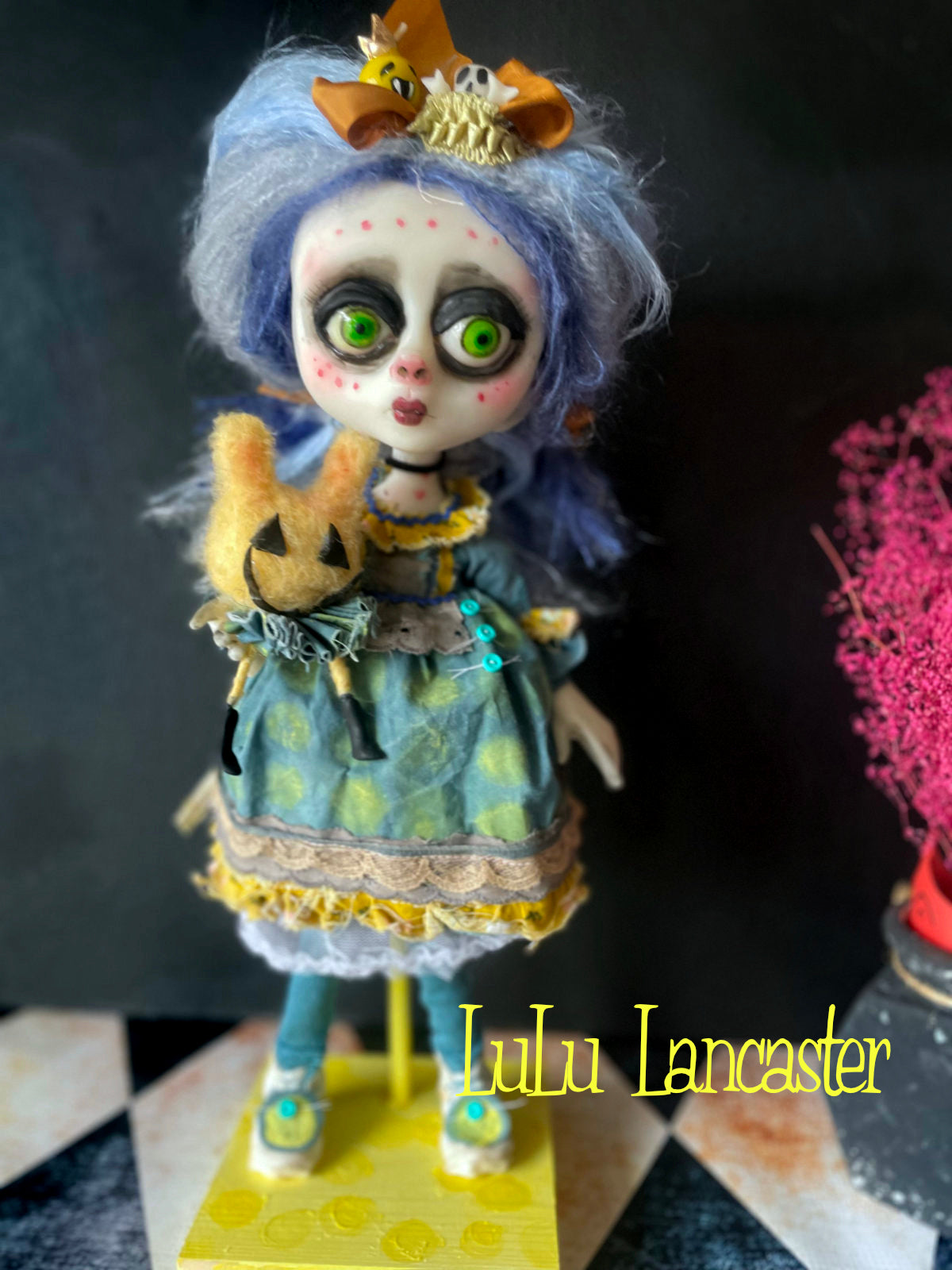 Chantae Goth Girl Original LuLu Lancaster Art Doll