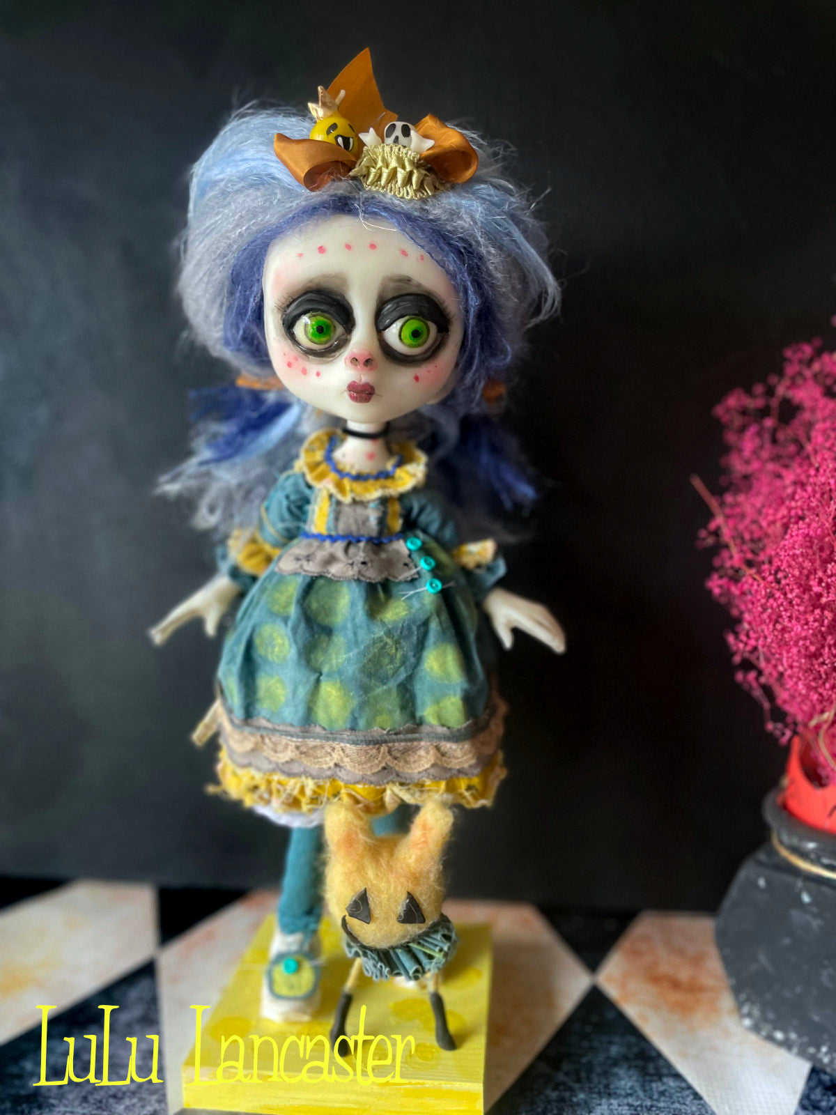 Chantae Goth Girl Original LuLu Lancaster Art Doll