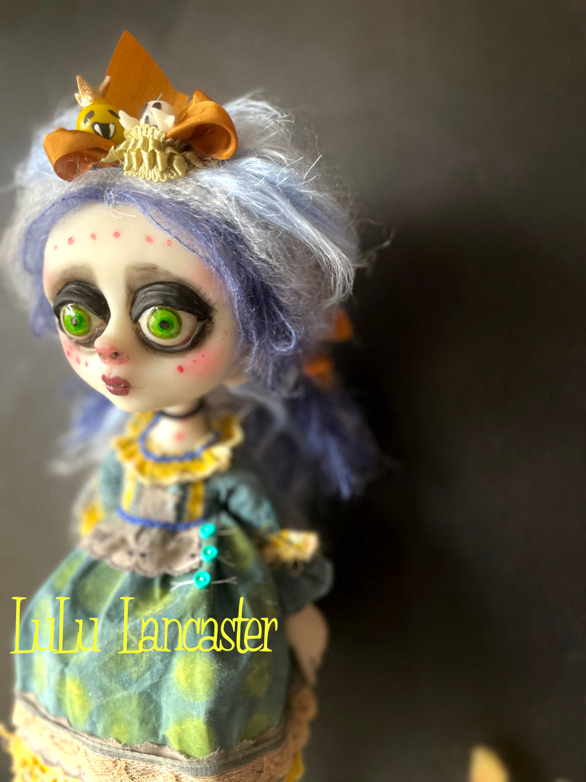 Chantae Goth Girl Original LuLu Lancaster Art Doll