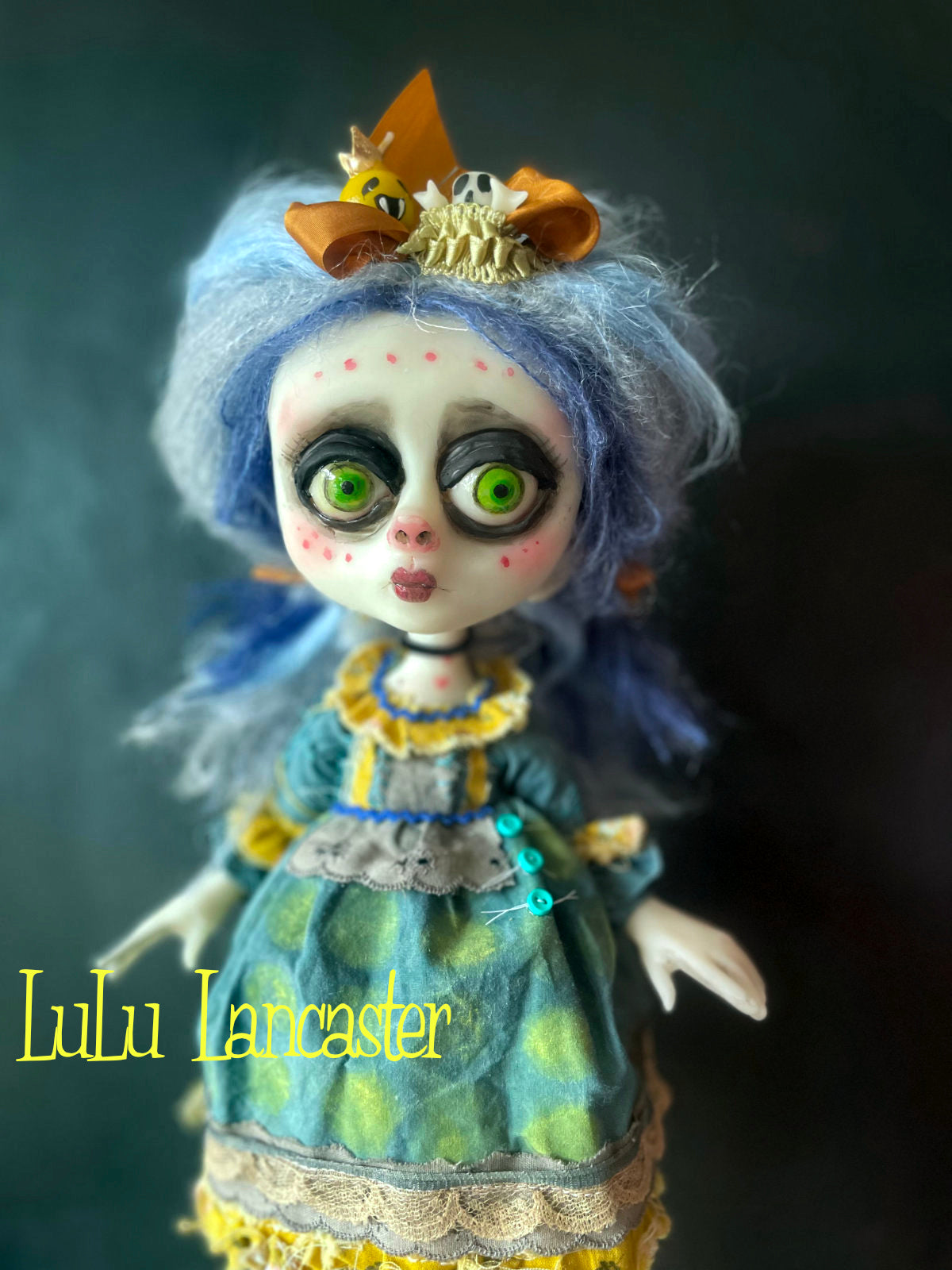 Chantae Goth Girl Original LuLu Lancaster Art Doll