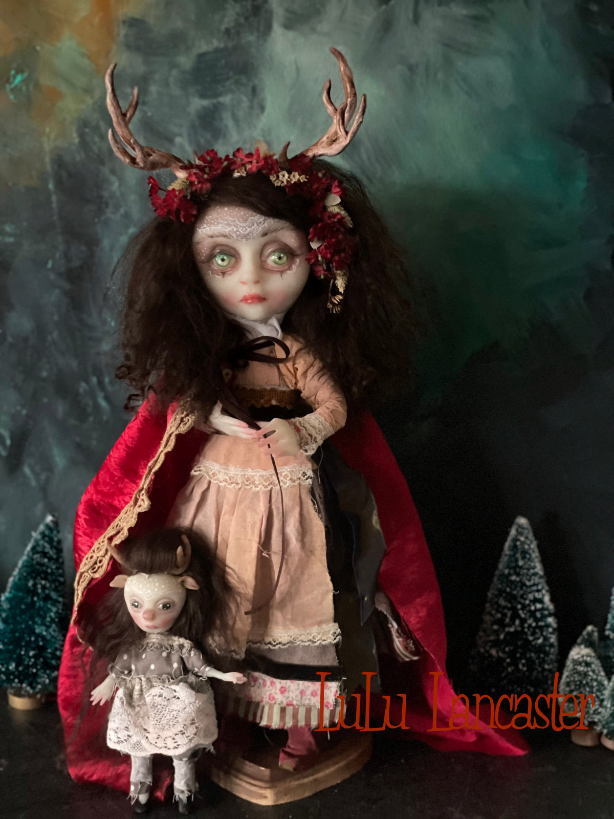Dariel the Deer Original LuLu Lancaster Art Doll