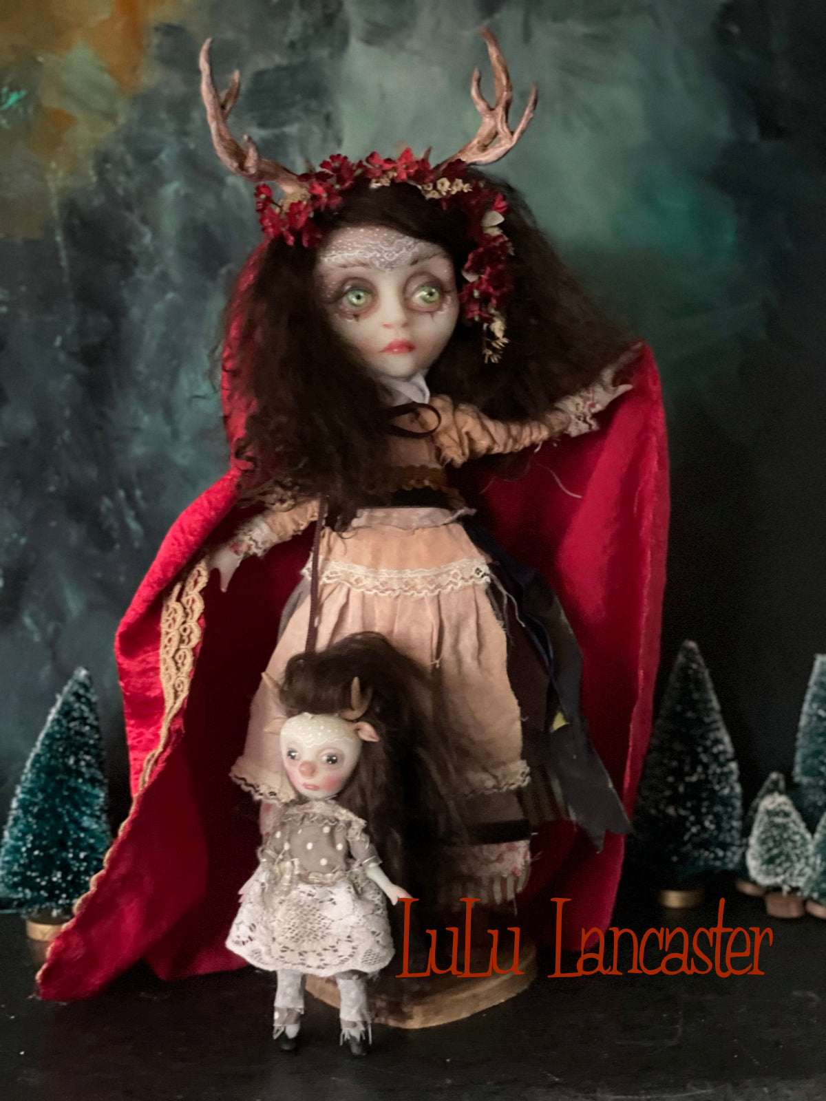 Dariel the Deer Original LuLu Lancaster Art Doll