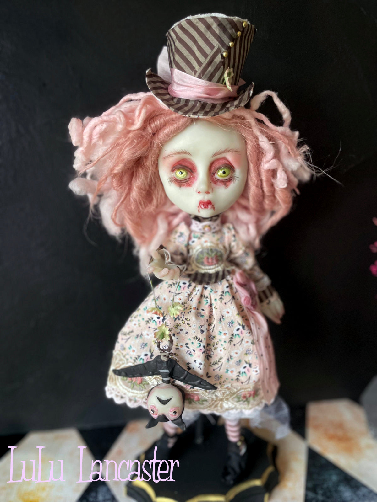 Dear Della Biter Victorian Vampire Original LuLu Lancaster Art Doll