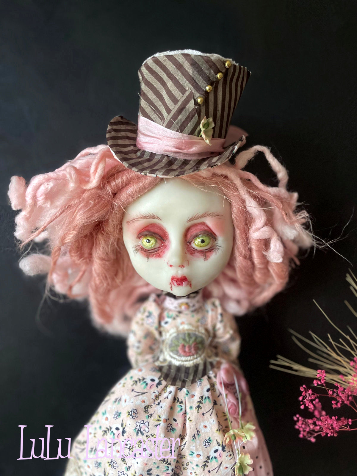 Dear Della Biter Victorian Vampire Original LuLu Lancaster Art Doll