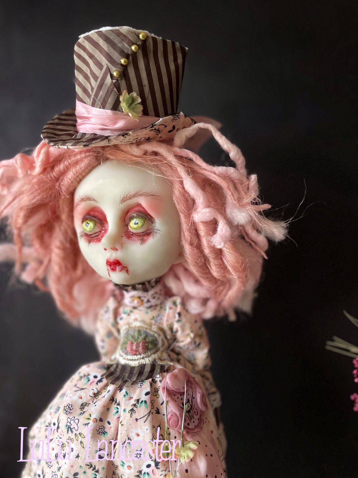 Dear Della Biter Victorian Vampire Original LuLu Lancaster Art Doll