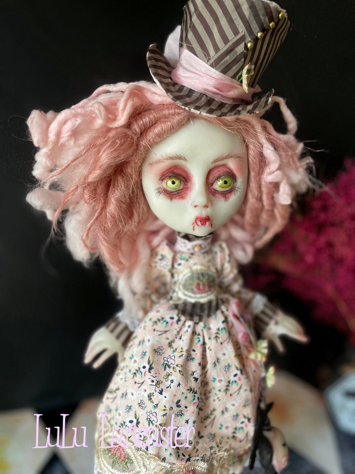 Dear Della Biter Victorian Vampire Original LuLu Lancaster Art Doll