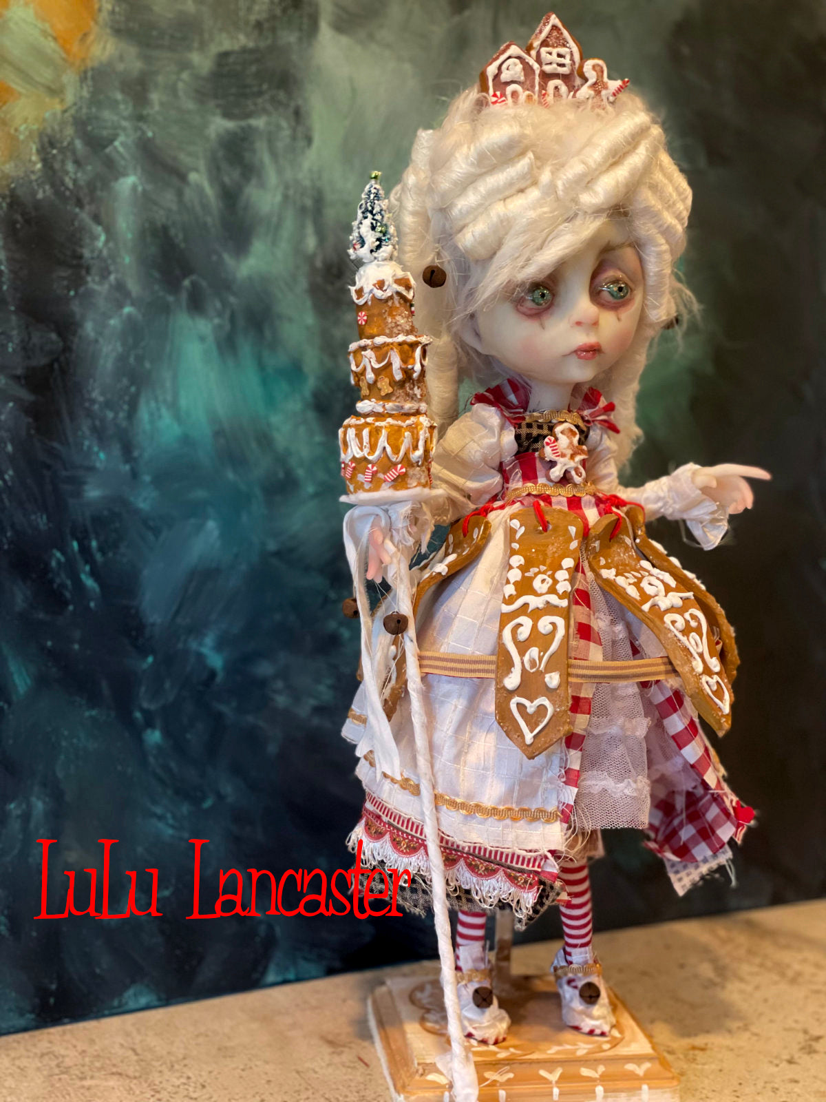 Genovese Gingerbread Rococo Holiday Original LuLu Lancaster Art Doll
