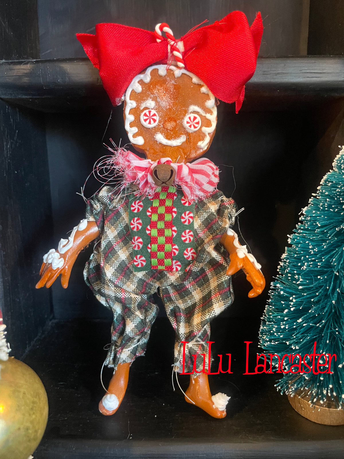 Mini Gingie Girl #1 Original LuLu Lancaster Art Doll