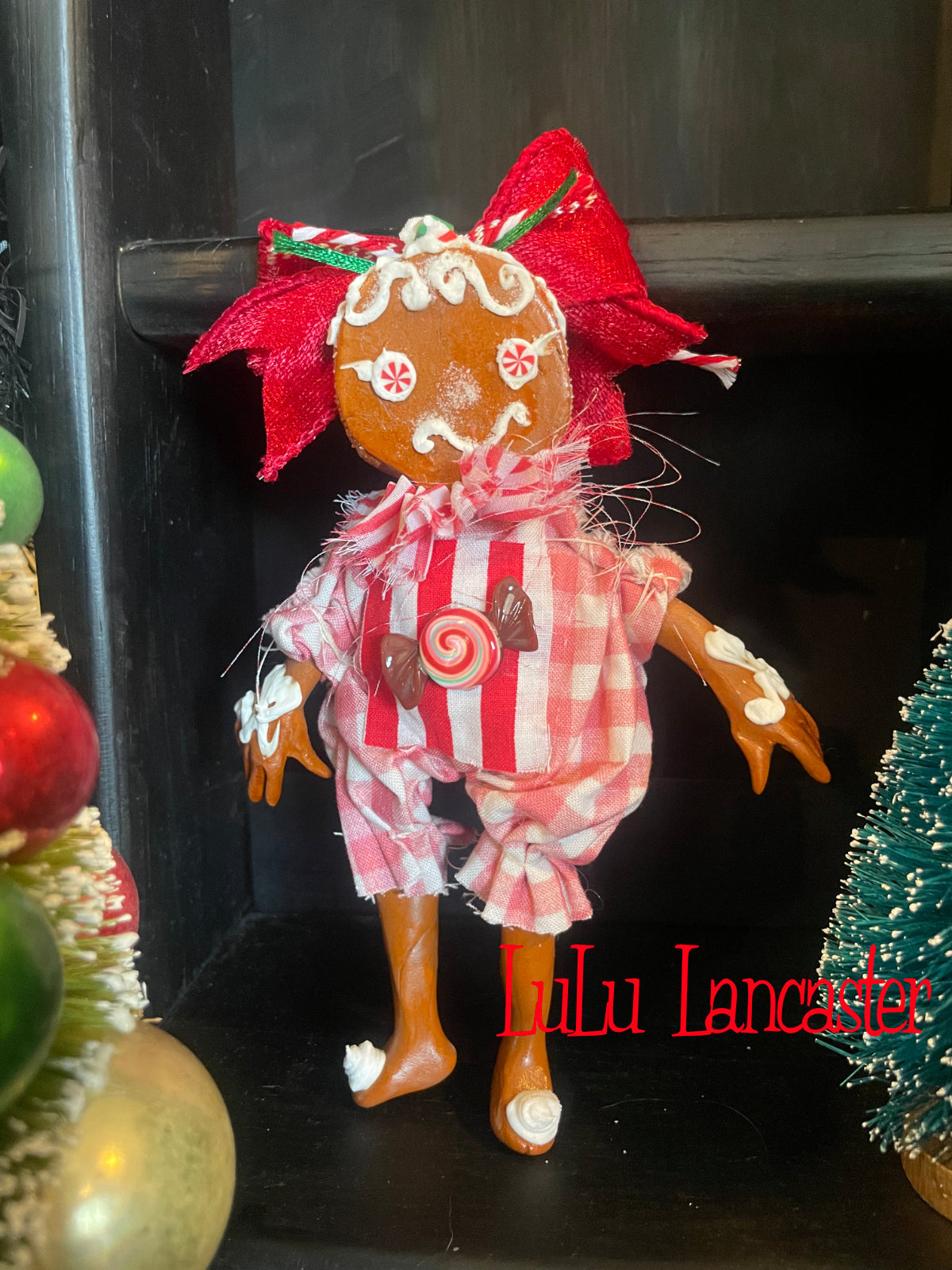 Mini Gingie Girl #3 Original LuLu Lancaster Art Doll