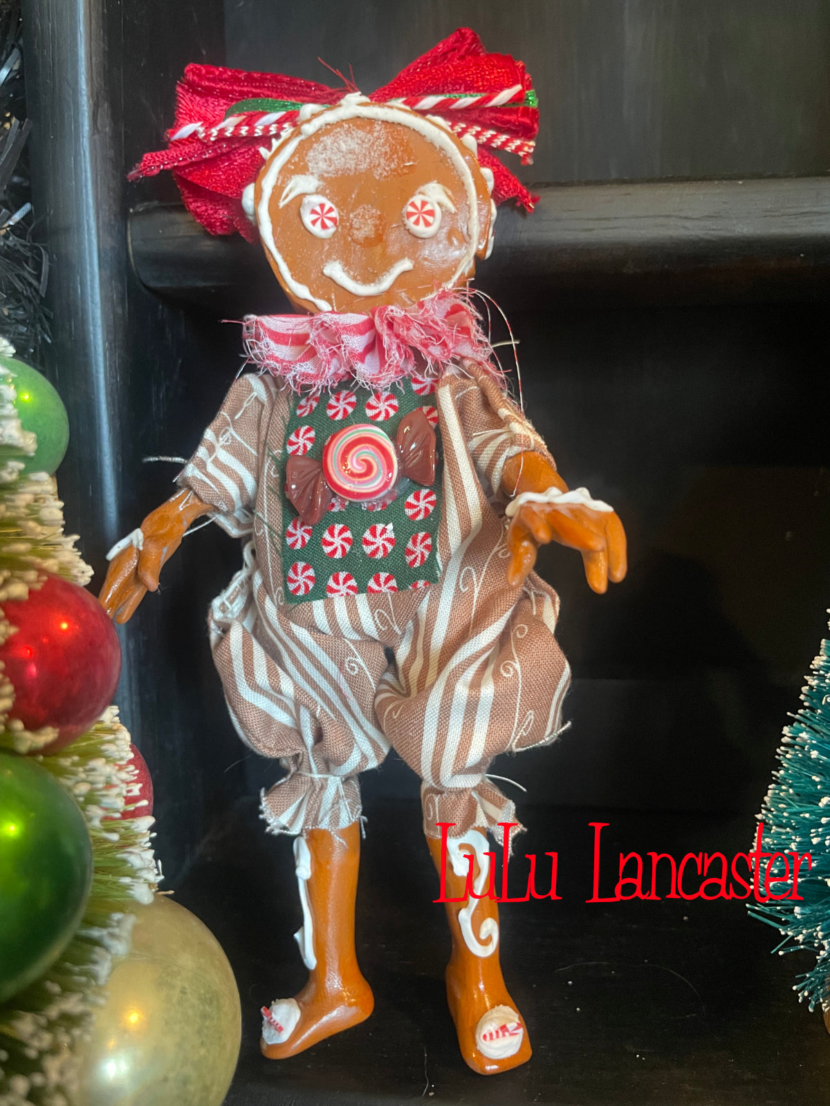 Mini Gingie Girl #4 Original LuLu Lancaster Art Doll