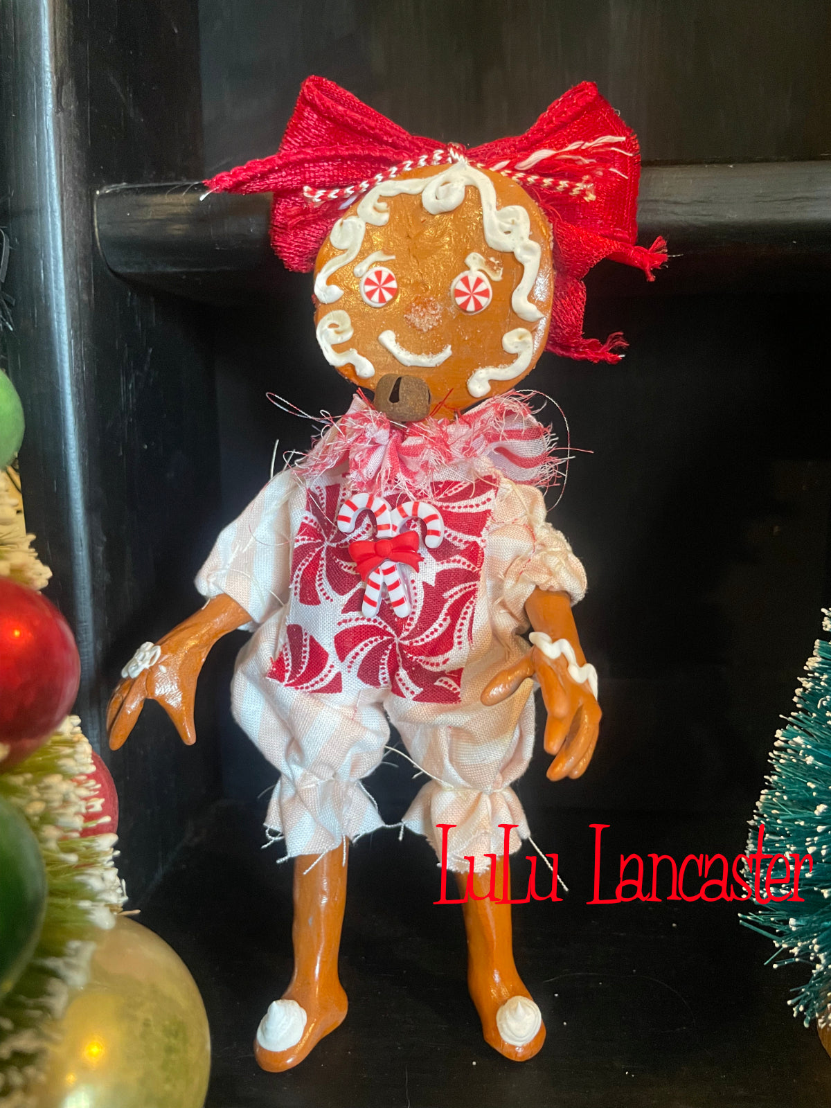 Mini Gingie Girl #6 Original LuLu Lancaster Art Doll