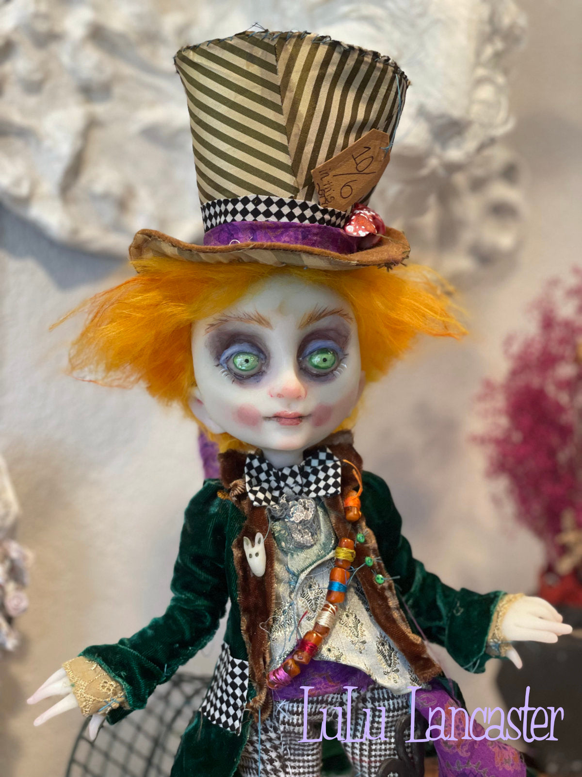 Hatter in LuLu's Wonderland Original LuLu Lancaster Art Doll