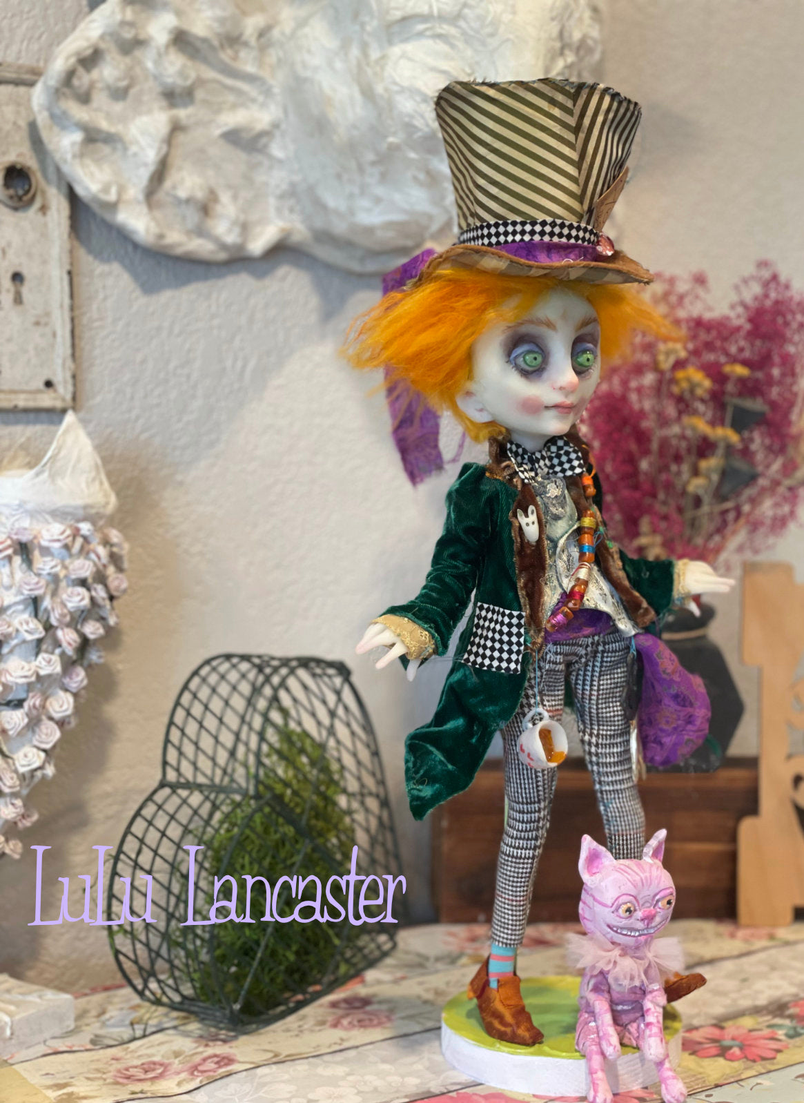 Hatter in LuLu's Wonderland Original LuLu Lancaster Art Doll