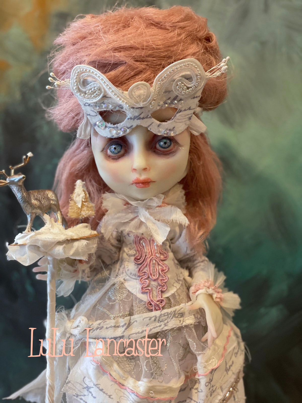 Mykah Masquerade Rococo Holiday Original LuLu Lancaster Art Doll