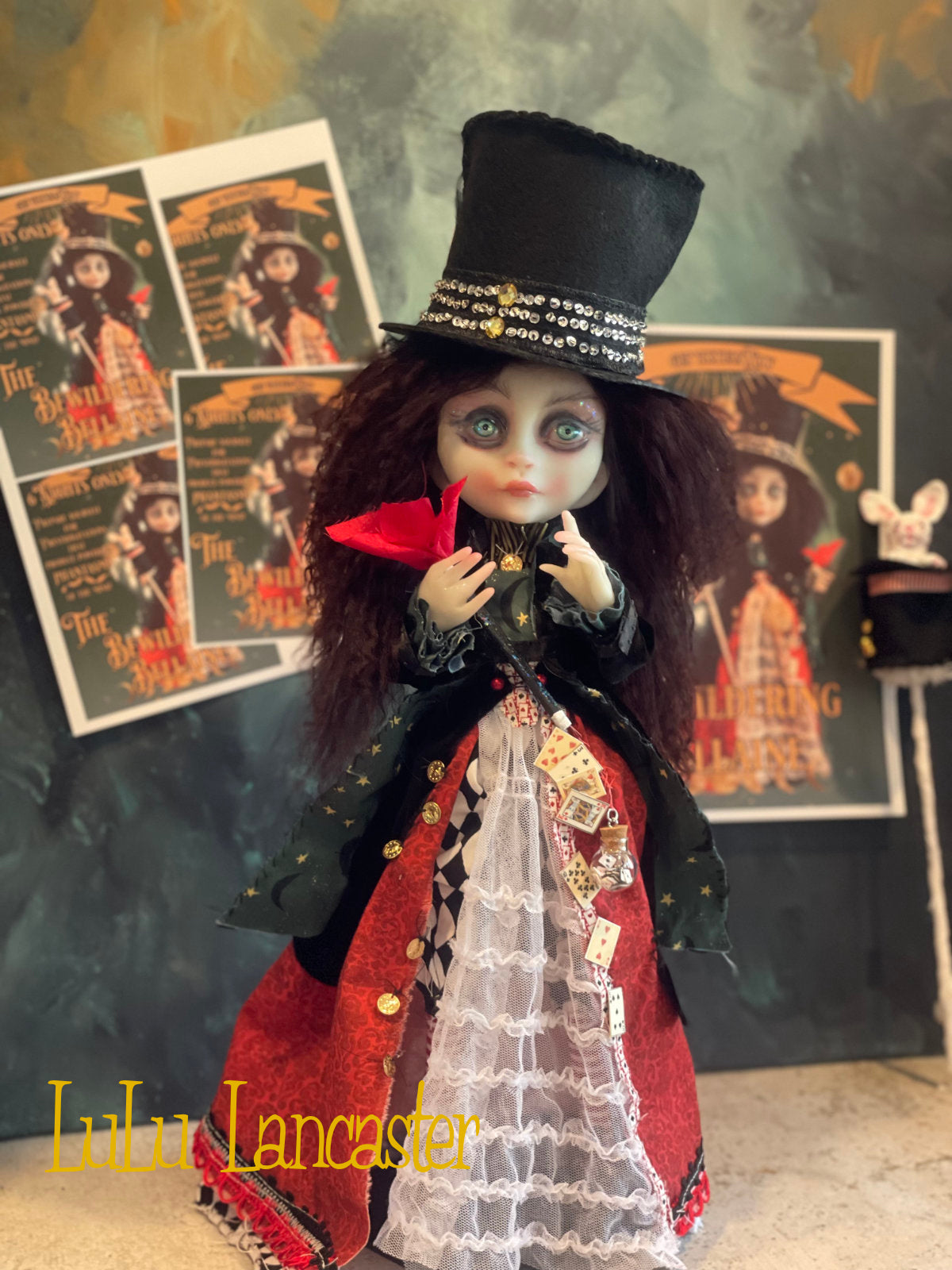 The Bewildering Bellaine the Magician Original LuLu Lancaster Art Doll