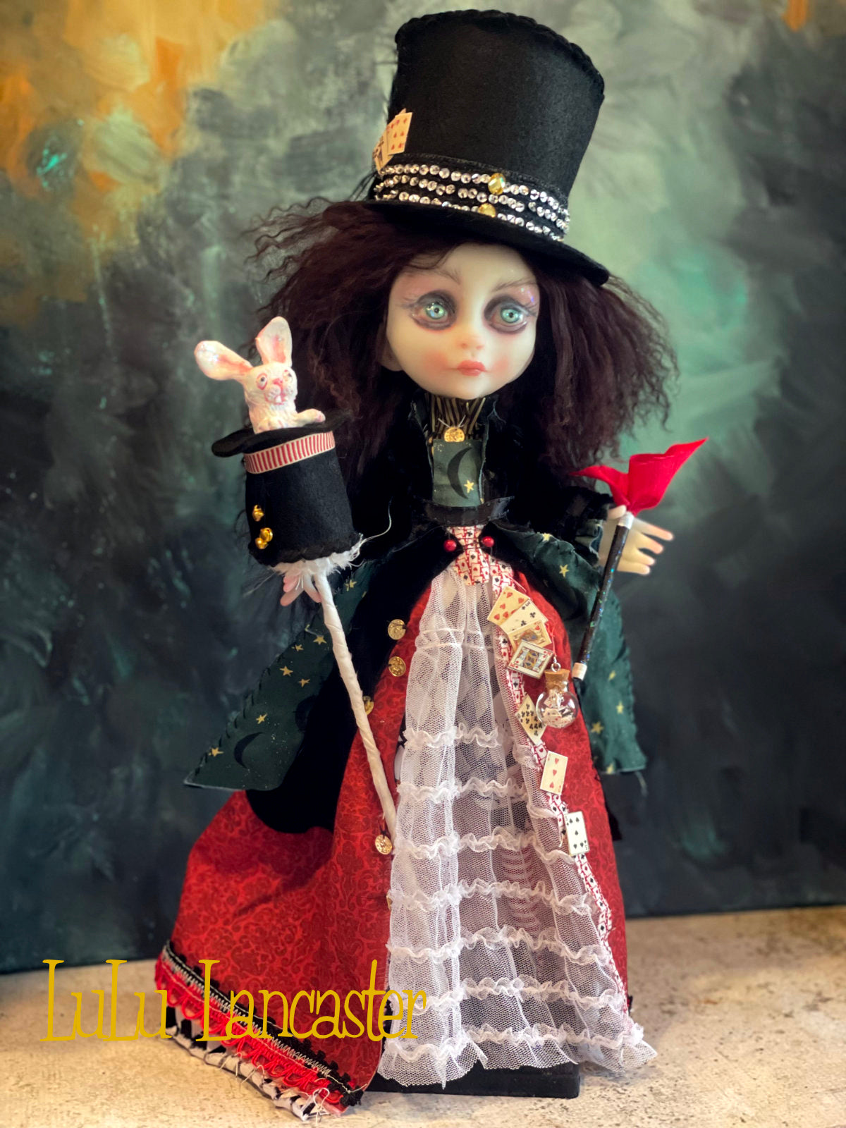 The Bewildering Bellaine the Magician Original LuLu Lancaster Art Doll