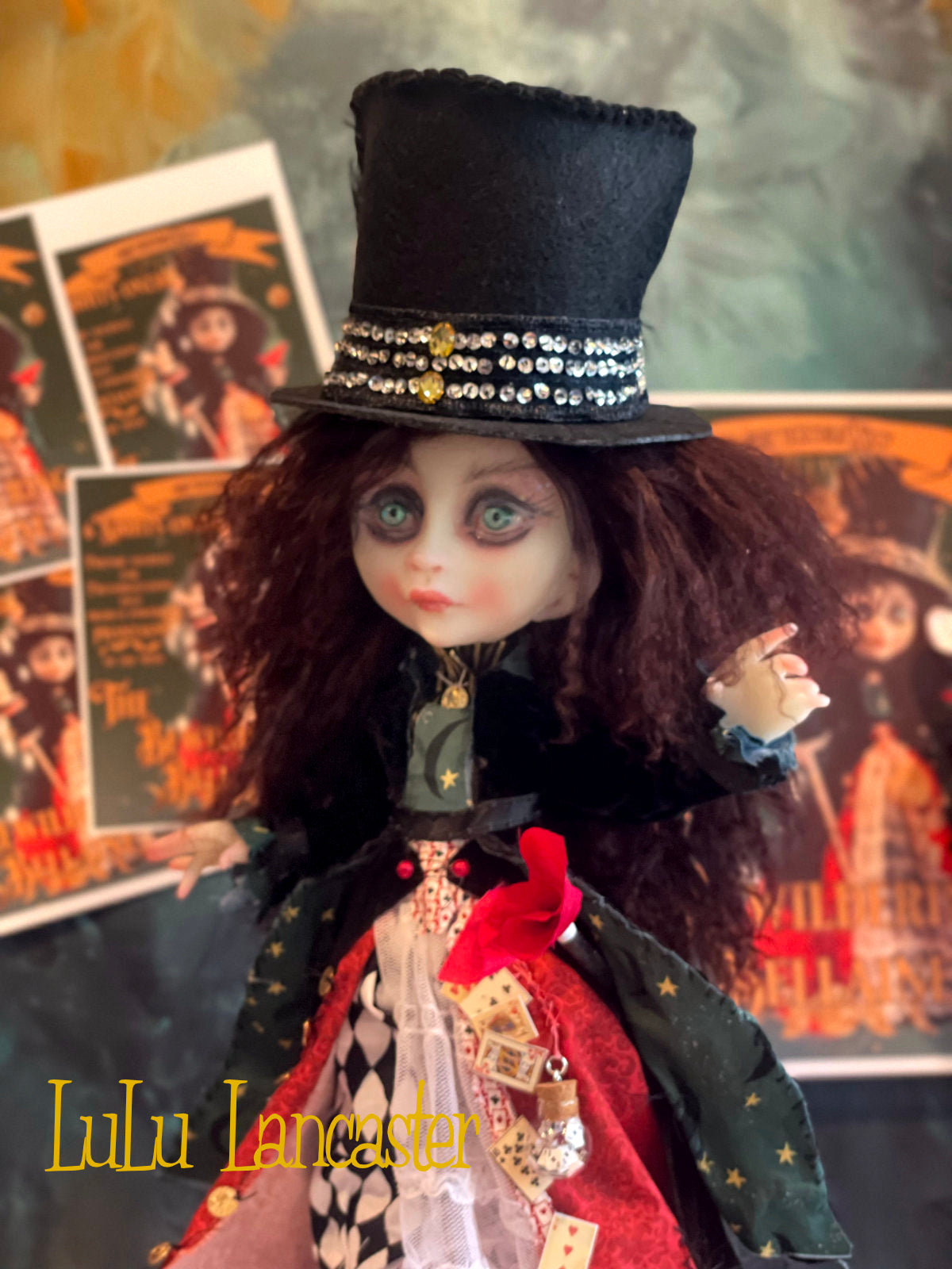 The Bewildering Bellaine the Magician Original LuLu Lancaster Art Doll