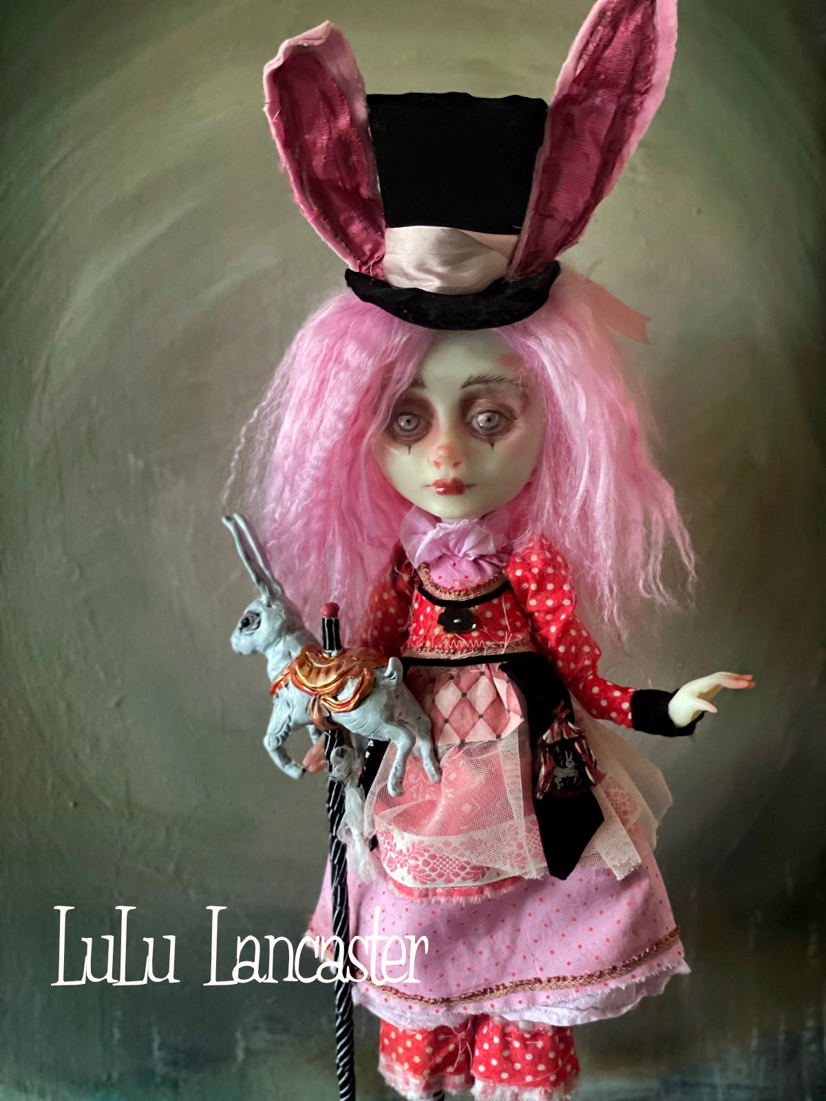 Breckyn Rabbit of the carousel Original LuLu Lancaster Art Doll