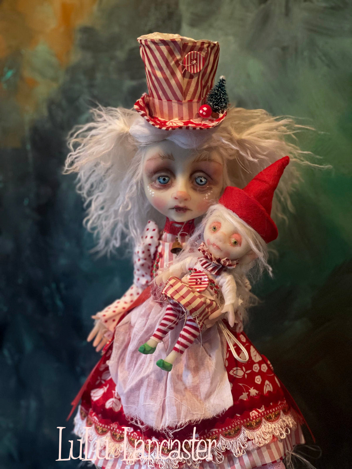 Clara Claus Holiday Original LuLu Lancaster Art Doll