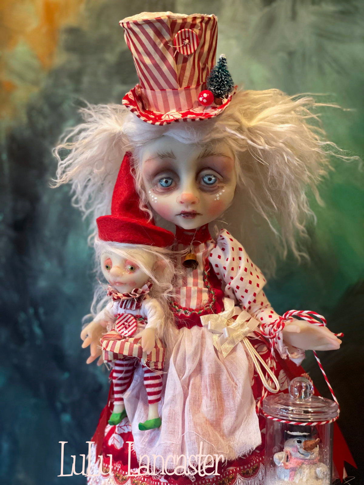 Clara Claus Holiday Original LuLu Lancaster Art Doll