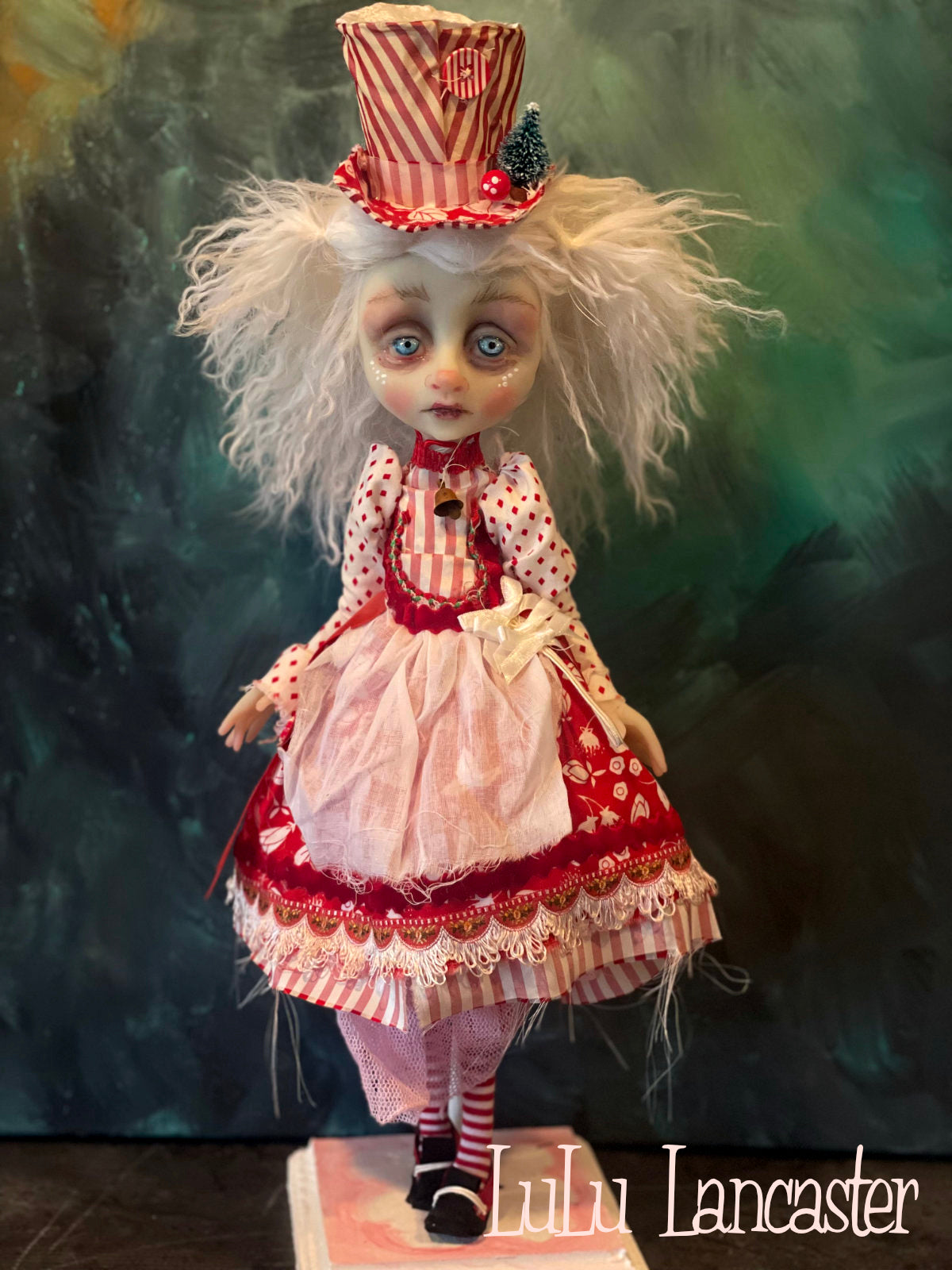 Clara Claus Holiday Original LuLu Lancaster Art Doll