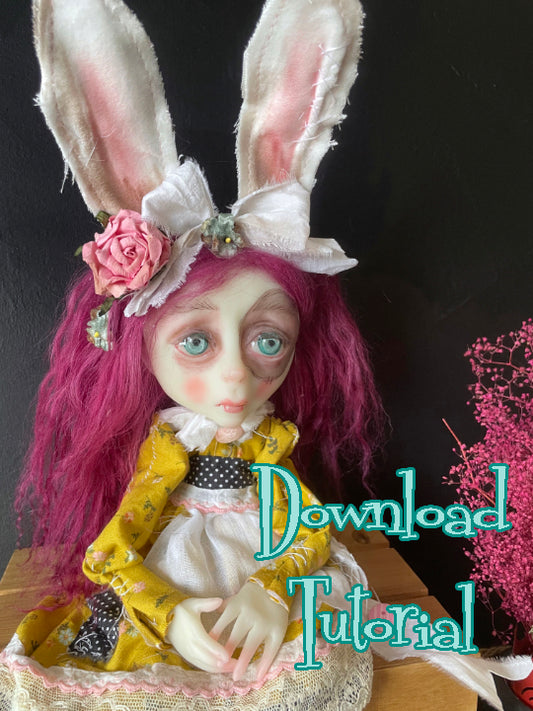 Class May 23rd-25th plus Tutorial how to Create a shabby linked Art Doll LuLu Style