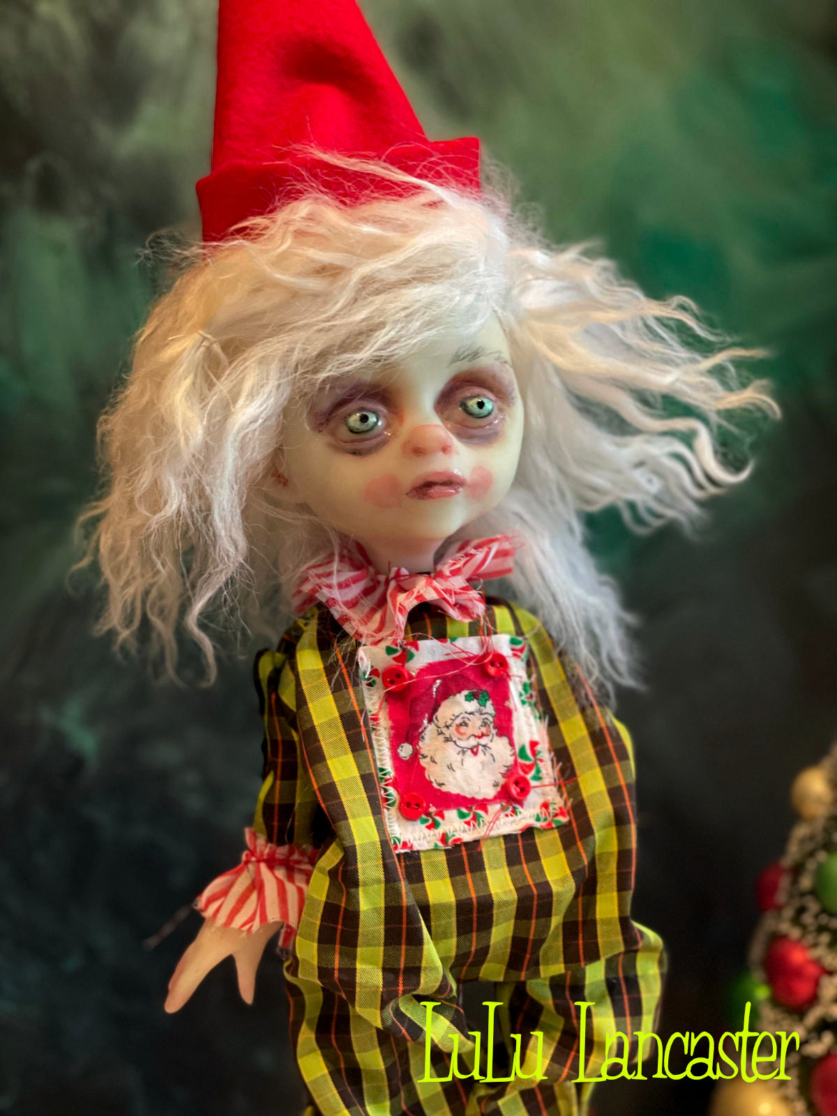 Golly Christmas Elf Original LuLu Lancaster Art Dolls