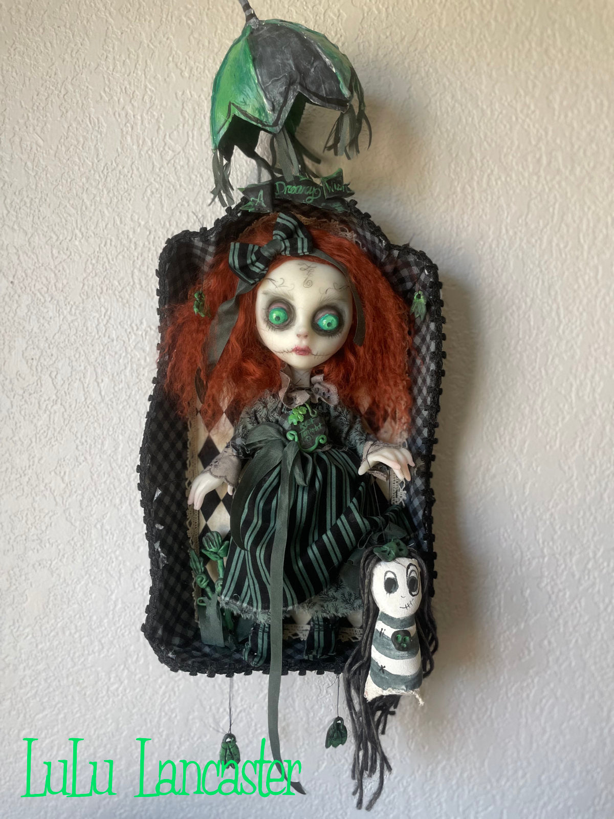 A Dreary Wish Boxed gloomy Grady Gravestone Original LuLu Lancaster Art Doll