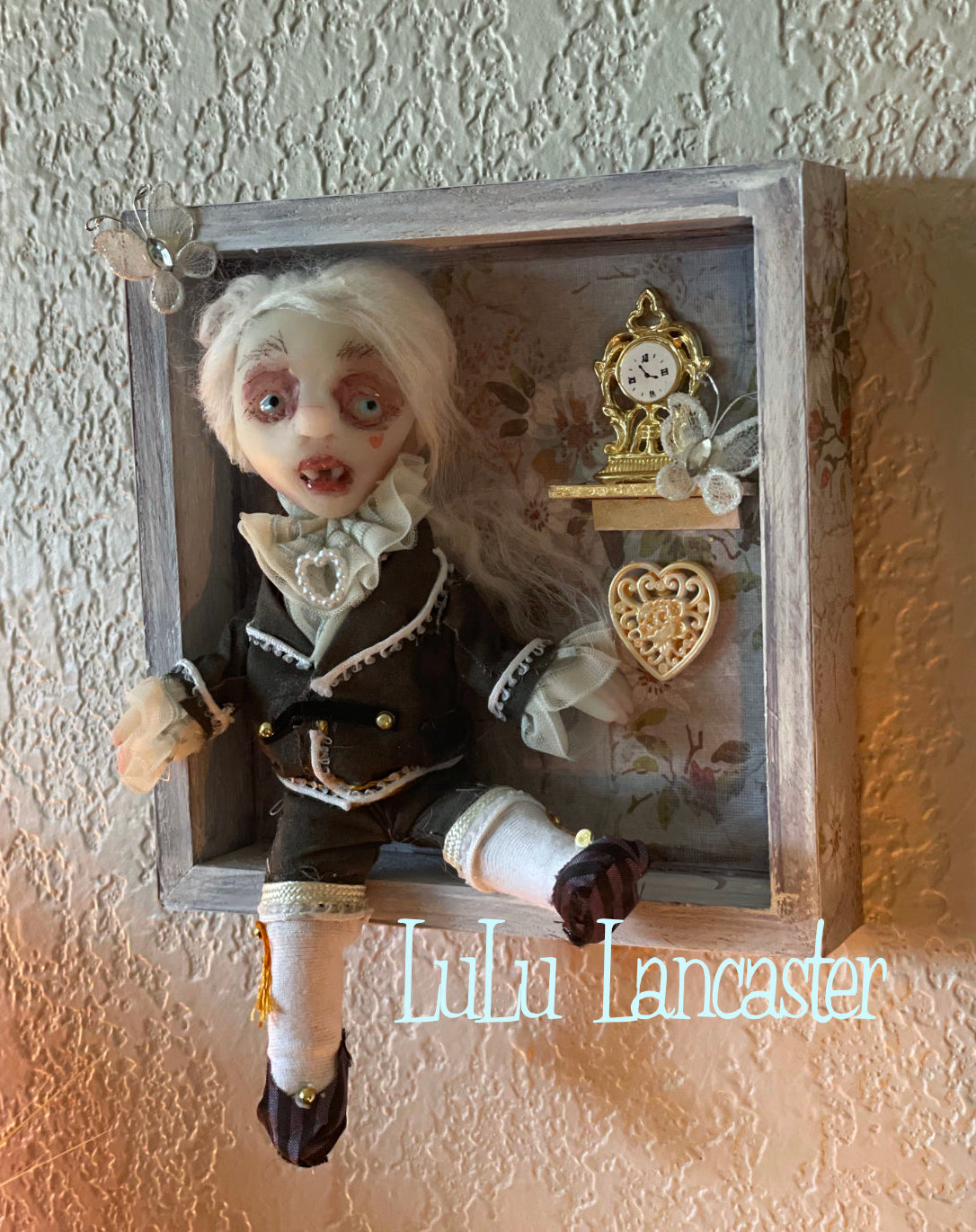 Little Bite Lestat miniature Original LuLu Lancaster Art Doll
