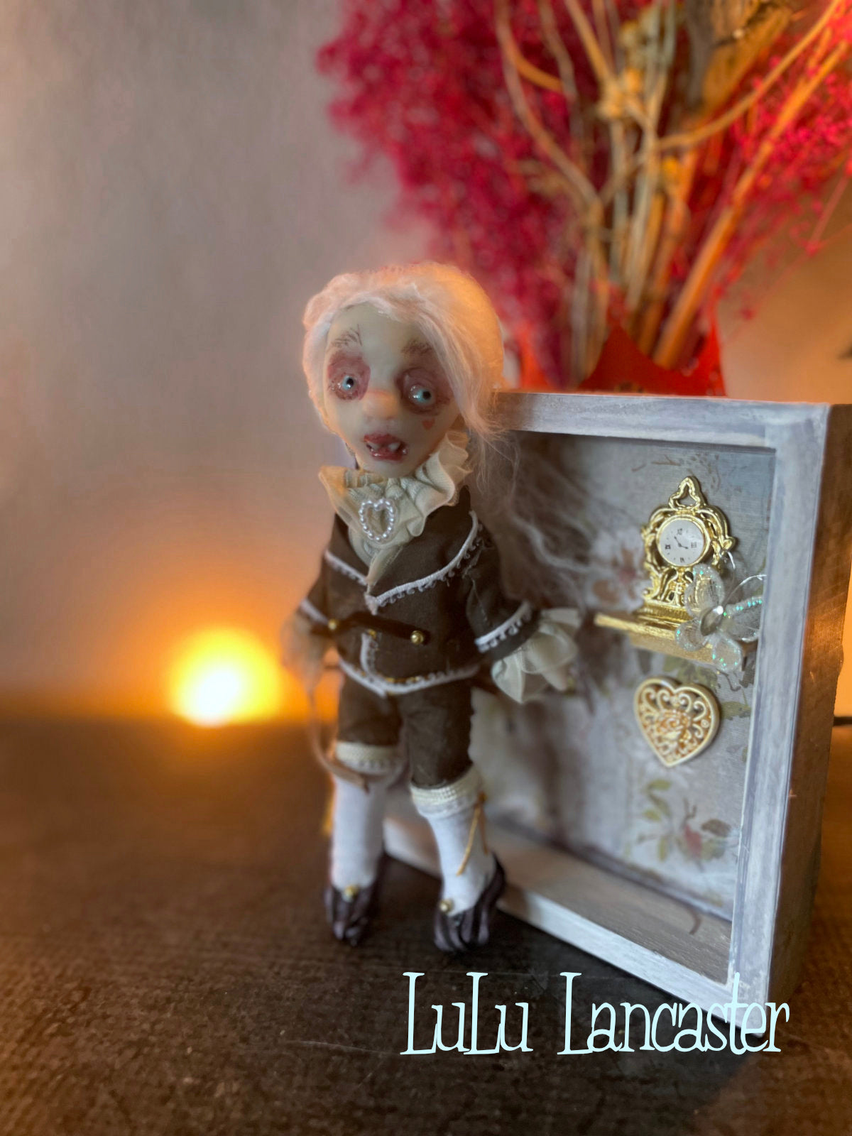 Little Bite Lestat miniature Original LuLu Lancaster Art Doll